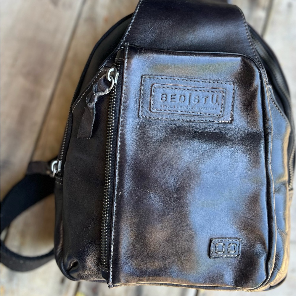 Bed Stu BEAU Leather Sling Bag--Unisex